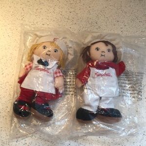 NWOT Vintage Campbell soup Kids. Boy & Girl